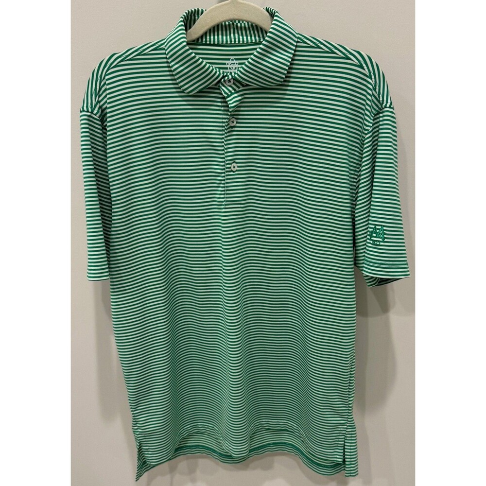 Manchester Country Club 1923 - Turtleson Golf Shirt - Men's Size Medium - Green